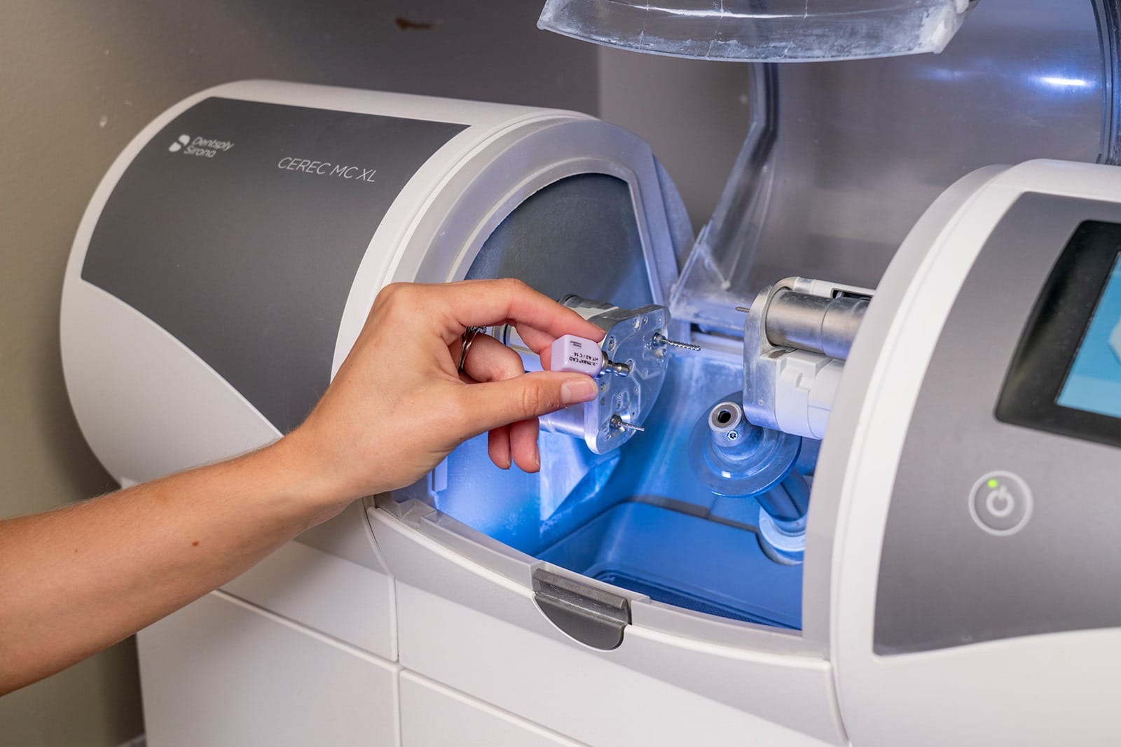 CEREC system in use